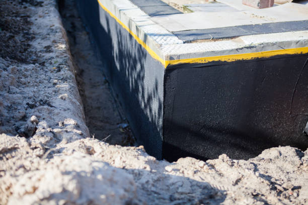 Professional Waterproofing technician working in Waldron, MI